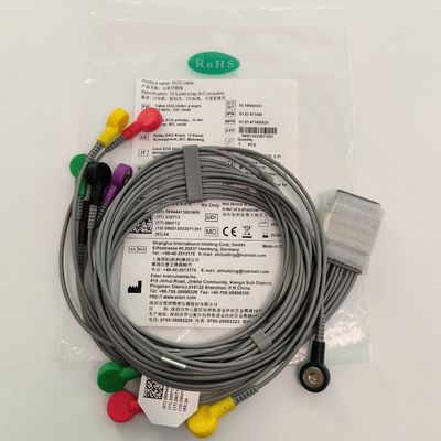 Oryginalny dynamiczny holter EKG przewód ołowiowy 12 przycisk ołowiowy typ REF EL10NISH01 IPN 01.57.471450