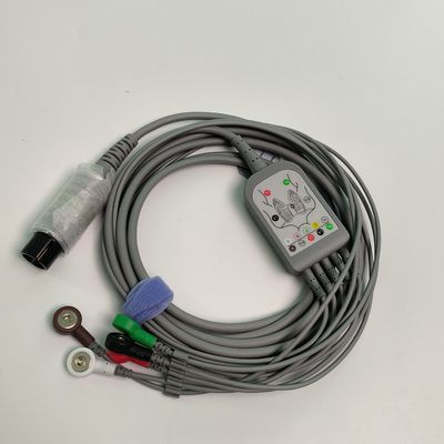 REF EC05DAS061 Monitor Włókno sercowe Zintegrowane 5 Ołów Odporny na defibrylację Typ spinki