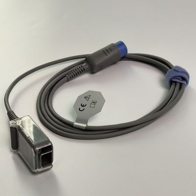 REF SHEC3 Kabel rozszerzający tlen krwi 2M Niebieska okrągła głowa pojedynczy gniazdo 7 pin L 2,0 metrów