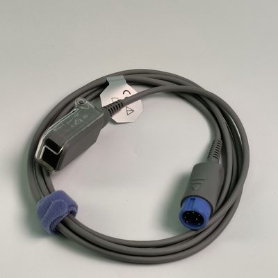 REF SHEC3 Kabel rozszerzający tlen krwi 2M Niebieska okrągła głowa pojedynczy gniazdo 7 pin L 2,0 metrów