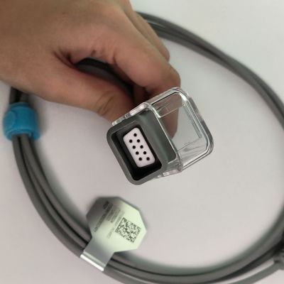 SHEC1 Kabel rozszerzający sondę tlenową krwi 2M DB9 Adapter do LEMO wtyczka 6 pinów podwójny gniazdo L2.0m