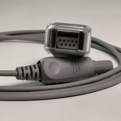 SHEC1 Kabel rozszerzający sondę tlenową krwi 2M DB9 Adapter do LEMO wtyczka 6 pinów podwójny gniazdo L2.0m