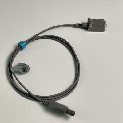 SHEC1 Kabel rozszerzający sondę tlenową krwi 2M DB9 Adapter do LEMO wtyczka 6 pinów podwójny gniazdo L2.0m