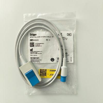 Drager SpO2  Interm Cable 1M REF3368433 Standardowy pakiet