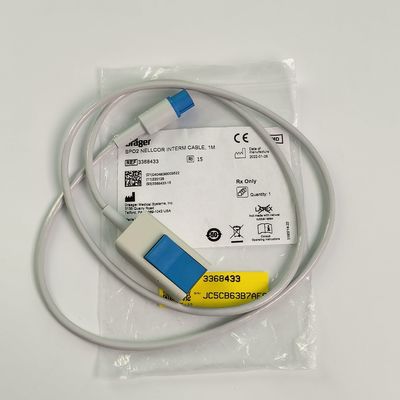 Drager SpO2  Interm Cable 1M REF3368433 Standardowy pakiet