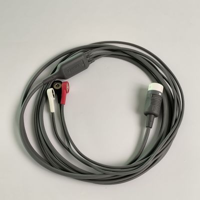PHILIP Oryginal Efficia Combined Cable / 3-Leadset Snap AAMI REF: 989803160751