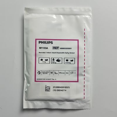 PHILIP oryginalny czujnik SpO2 jednorazowy dla noworodków / niemowląt / dorosłych REF: 989803128551