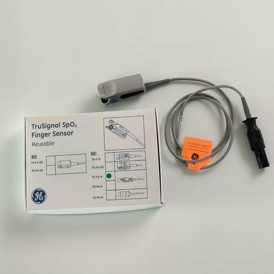 GE Original Datex-Ohmeda TruSignal SpO2 Finger Sensor Wielokrotnie używalny.
