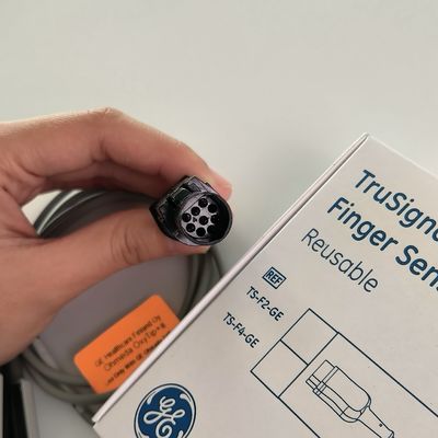 GE Original Datex-Ohmeda TruSignal SpO2 Finger Sensor Wielokrotnie używalny.