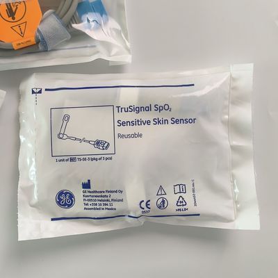 Datex-Ohmeda TruSignal SpO2 Sensor wrażliwy na skórę wielokrotnie używalny 3 sztuk.