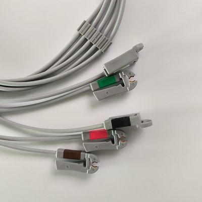 Wieloprzewodowy przewód EKG Leadwire Wymienny zestaw 5-przewodowy chwytak AHA 74cm/29in. REF: 414556-001