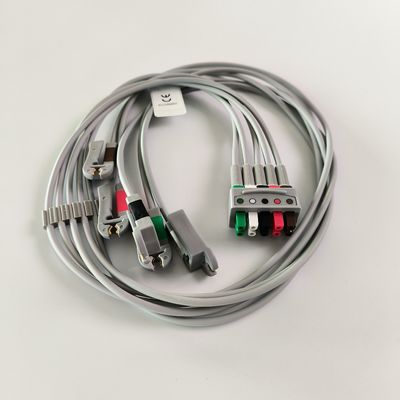 Wieloprzewodowy przewód EKG Leadwire Wymienny zestaw 5-przewodowy chwytak AHA 74cm/29in. REF: 414556-001