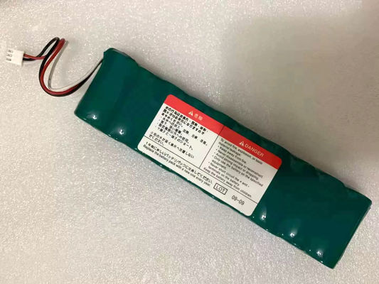 NIHON KOHDEN EKG-1250P, EKG-2110 Elektrocardiogram Maszyna oryginalna bateria Zielony numer pozycji SB-901D lub SB-901DC