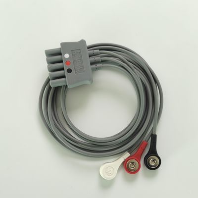Philip Grey Original 3-Lead Button Branch 1M US Standard RA Biały, LL Czerwony, LA Czarny Środkowy Związek Podwójny Róż 989803160671