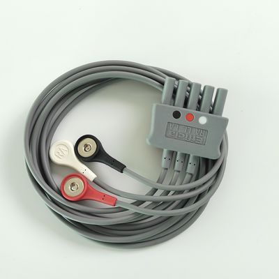 Philip Grey Original 3-Lead Button Branch 1M US Standard RA Biały, LL Czerwony, LA Czarny Środkowy Związek Podwójny Róż 989803160671