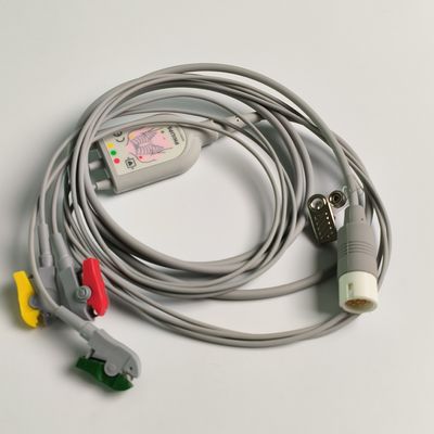 PHILIP Original 3 Lead IEC Leadset, czerwony, zielony, żółty, 2,6 M.989803143171