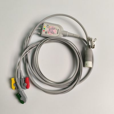 PHILIP Original 3 Lead IEC Leadset, czerwony, zielony, żółty, 2,6 M.989803143171