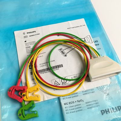 PHILIP EKG 3 Lead Grabber,IEC,Tele REF 989803171901