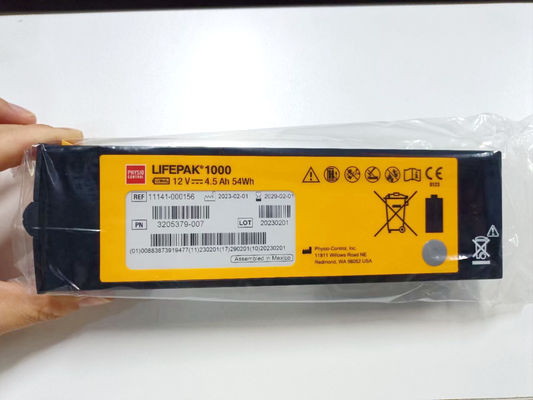 REF:1141-000156 Akumulatory sprzętu medycznego Medtronic LIFEPAK 1000 Akumulator defibrylator 12V 4.5Ah 54Wh
