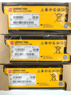 REF:1141-000156 Akumulatory sprzętu medycznego Medtronic LIFEPAK 1000 Akumulator defibrylator 12V 4.5Ah 54Wh