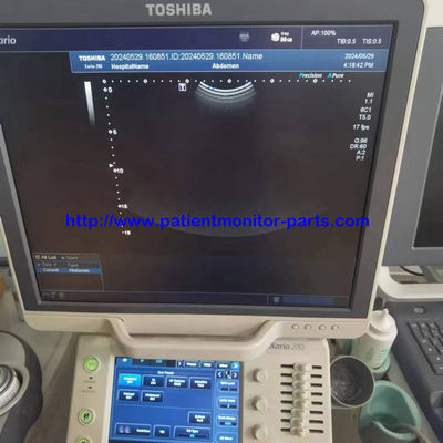 TOSHIBA Xario 200 System diagnostyczny ultrasonograficzny Sonda ultrasonograficzna brzucha PVU-375BT