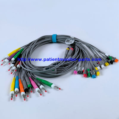 EDAN EKG CABLE 18-Lead 4MM Banana IEC Wielokrotne wykorzystanie REF EL16DIB181 IPN 01.57.471394