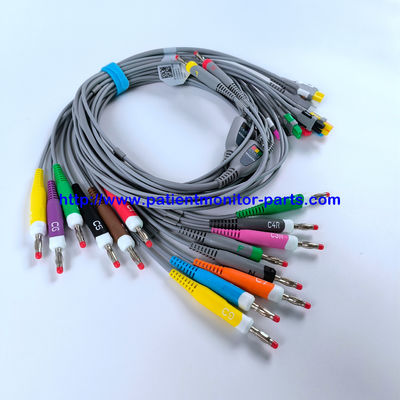 EDAN EKG CABLE 18-Lead 4MM Banana IEC Wielokrotne wykorzystanie REF EL16DIB181 IPN 01.57.471394