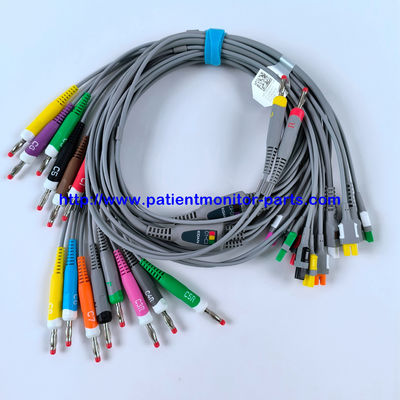 EDAN EKG CABLE 18-Lead 4MM Banana IEC Wielokrotne wykorzystanie REF EL16DIB181 IPN 01.57.471394
