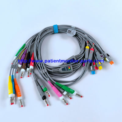 EDAN EKG CABLE 18-Lead 4MM Banana IEC Wielokrotne wykorzystanie REF EL16DIB181 IPN 01.57.471394