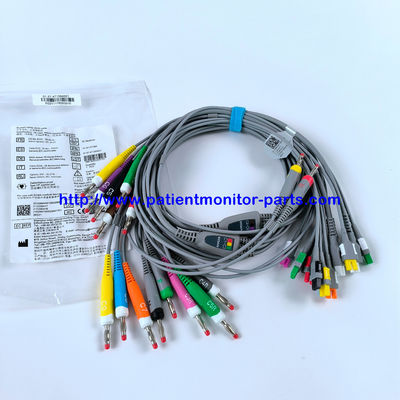 EDAN EKG CABLE 18-Lead 4MM Banana IEC Wielokrotne wykorzystanie REF EL16DIB181 IPN 01.57.471394