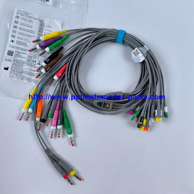 EDAN EKG CABLE 18-Lead 4MM Banana IEC Wielokrotne wykorzystanie REF EL16DIB181 IPN 01.57.471394