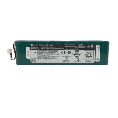 NIHON KOHDEN SB-901DC Zamknięta akumulator Ni-MH do ładowania ponownego napięcie nominalne: 12Vdc pojemność znamionowa typ:1950mAh Min:1690mAh