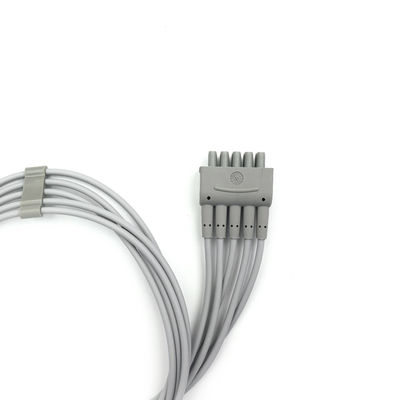 GE Ref:412681-003 Wielopoziomowy zestaw wiązek wiodących EKG,5 -Lead,Grabber,IEC 74 CM /29 IN