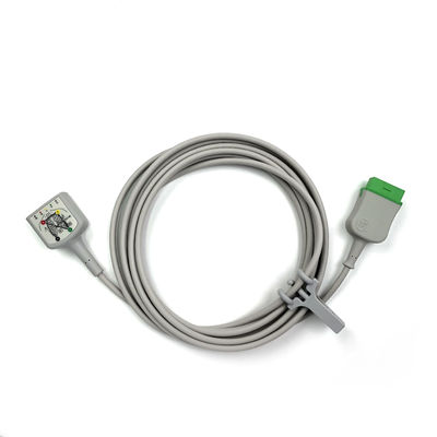 GE Ref:2106305-003 EKG Trunk Cable 3/5 lead IEC3.6m/12ft