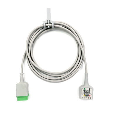 GE Ref:2106305-003 EKG Trunk Cable 3/5 lead IEC3.6m/12ft