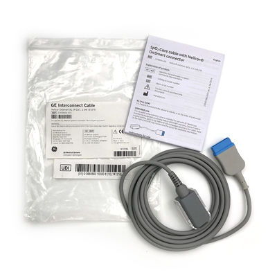 Kabel do pielęgnacji SpO2 z łącznikiem Nellcor®OxiSmart REF 2006644-001 Nellcor® OxiSmart SpO2 (2,9 M/9,5 Ft)