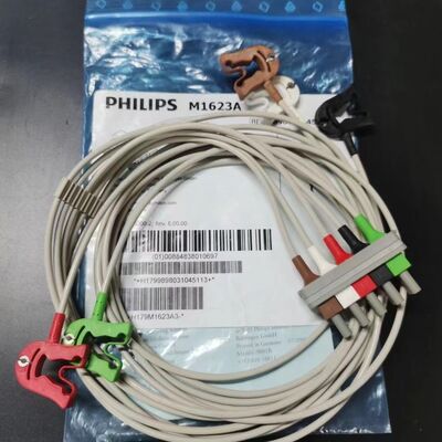 Kabel bezpieczeństwa EKG Philips M1623A (REF: 989803104511)