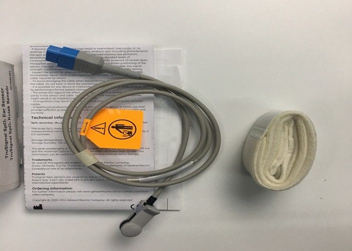 GE Ohmeda Oximetry Spo2 Ear Sensor TS-E-D 9 szpilki wielokrotne nieinwazyjne
