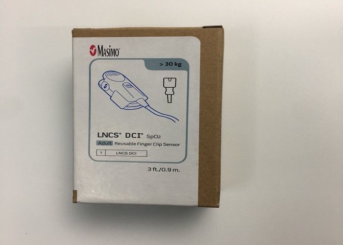 SpO2 Masimo wielokrotnie używalny czujnik zacisku palca 0,9M 3FT 9 PINS REF 1863