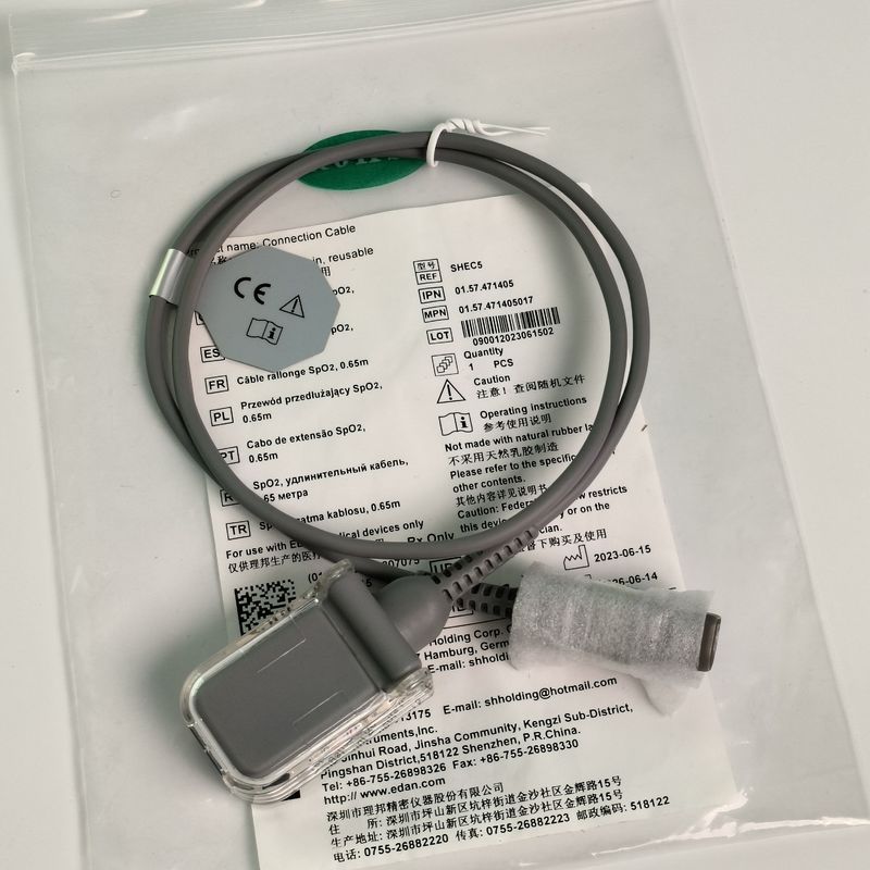 Oryginalny IT20 Telemetryka krwi Kabel rozszerzający przeniesienie tlenu Adapter Kabel D Głowa 7 szpilów 0,65 Meter REF SHEC5