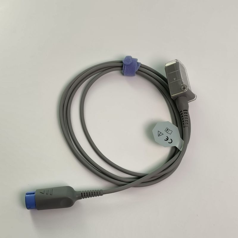 REF SHEC3 Kabel rozszerzający tlen krwi 2M Niebieska okrągła głowa pojedynczy gniazdo 7 pin L 2,0 metrów