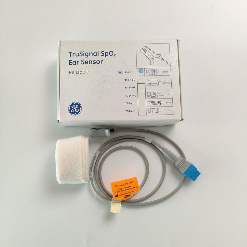 GE Original Datex-Ohmeda TruSignal SpO2 Ear Sensor Wielokrotnie używany REF: TS-E-D