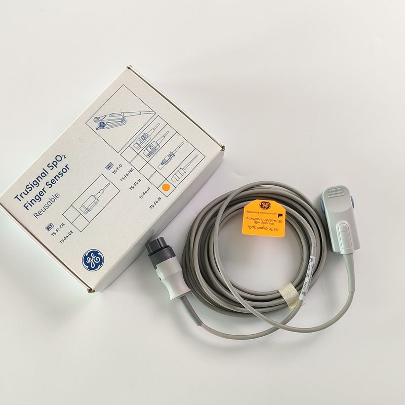 GE Original Datex-Ohmeda TruSignal SpO2 Finger Sensor Wielokrotnie używalny.