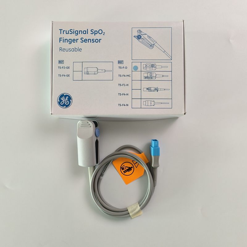 GE Original Datex-Ohmeda TruSignal SpO2 Finger Sensor Wielokrotnie używalny REF: TS-F-D