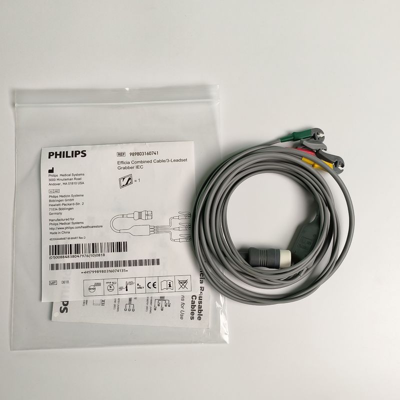 PHILIP Original Efficia Combined Cable/3-Leadset Grabber IEC.