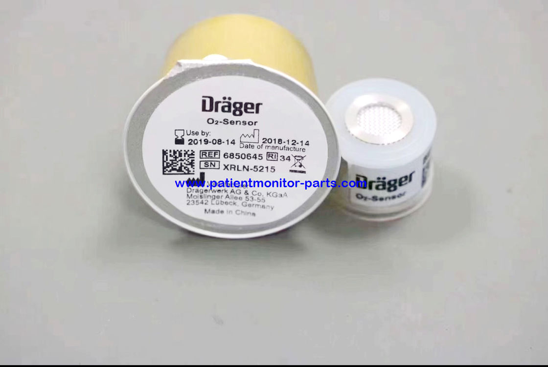 Oryginalny Import Drager Bateria tlenowa, klasyczny Paramagnetyczny czujnik O2 dla Evit 4, numer zamówienia: 6850645