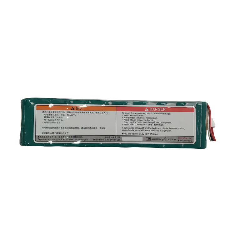 NIHON KOHDEN SB-901DC Zamknięta akumulator Ni-MH do ładowania ponownego napięcie nominalne: 12Vdc pojemność znamionowa typ:1950mAh Min:1690mAh