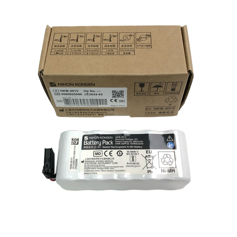NIHONKOHDEN NKB-301V Bateria Ni-MH do ładowania nominalny napięcie 12v pojemność 2800mAh